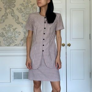 Vintage summer blazer + dress set